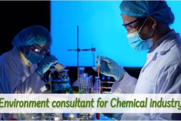 "Image of Greenleaf Environmental Consultant providing guidance to the chemical industry."