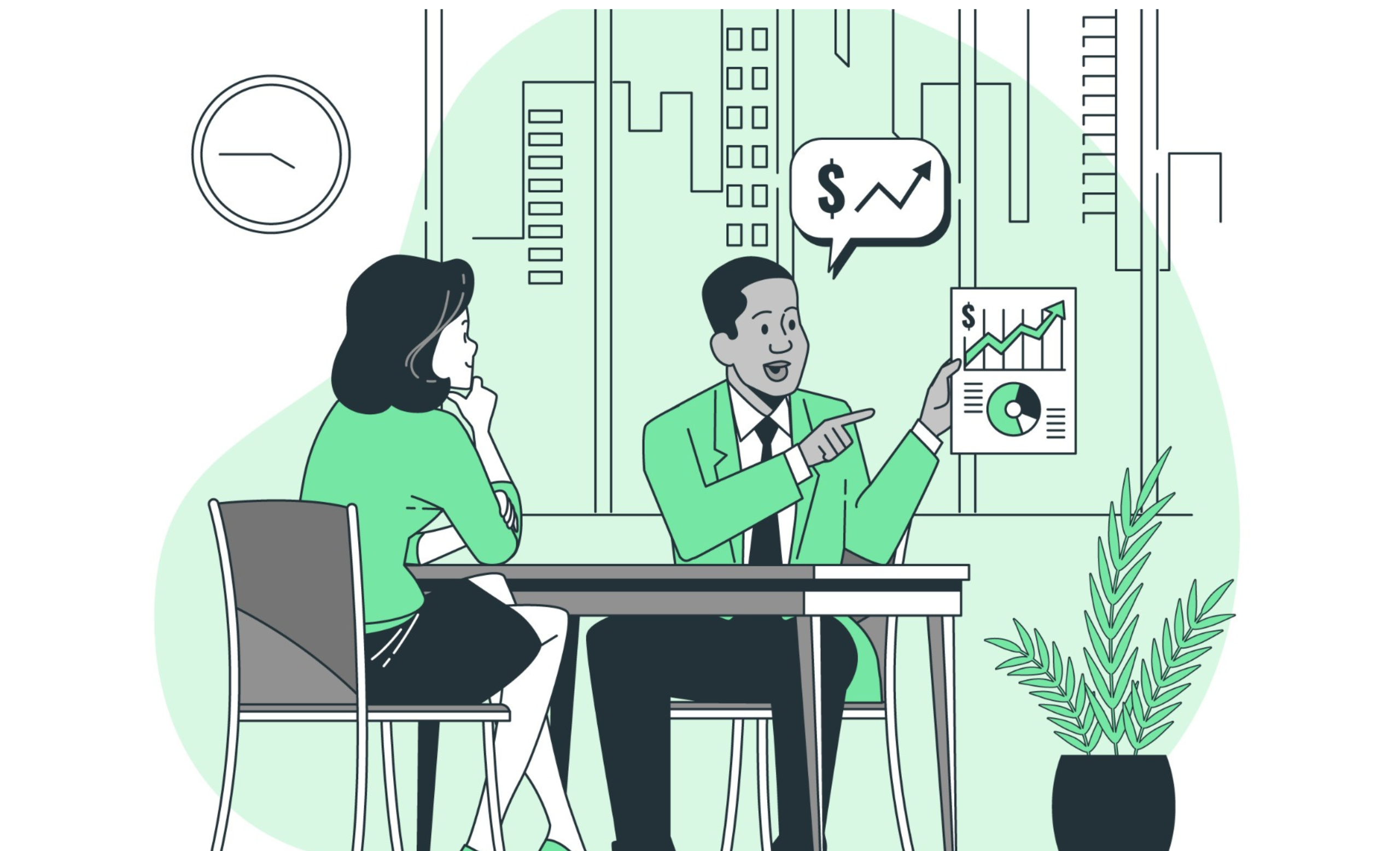 An illustrative image representing Greenleaf's Consulting Services for NOC/CCA (No Objection Certificate/Change in Land Use), featuring professionals engaging in land surveys, documentation analysis, and regulatory compliance assessments. The image portrays a comprehensive approach to facilitate a smooth and efficient NOC/CCA process.